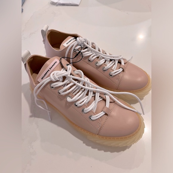 Giuseppe Zanotti blush sneakers nwt size 41 - Picture 6 of 8